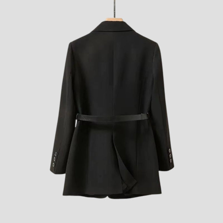 Veste Blazer Ceinturée Élégante pour Femmes – Vêtements Intelligents Sur Mesure