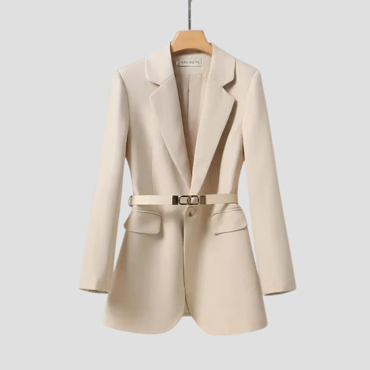 Veste Blazer Ceinturée Élégante pour Femmes – Vêtements Intelligents Sur Mesure