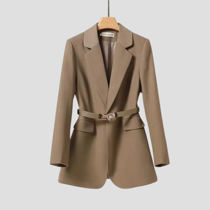 Veste Blazer Ceinturée Élégante pour Femmes – Vêtements Intelligents Sur Mesure