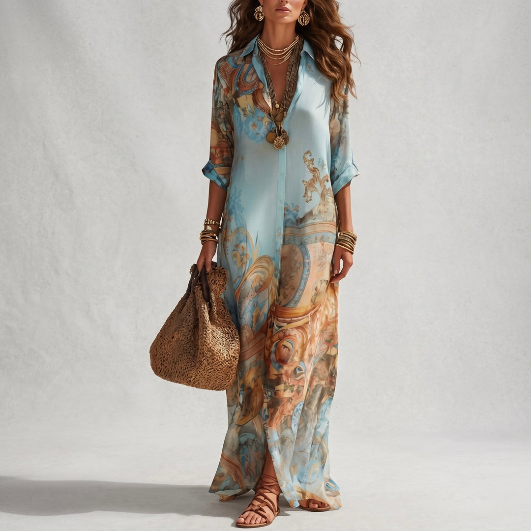 Mara | Robe d'été fluide élégante