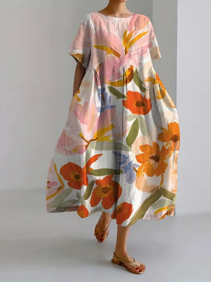 Robe d'été florale Valeno