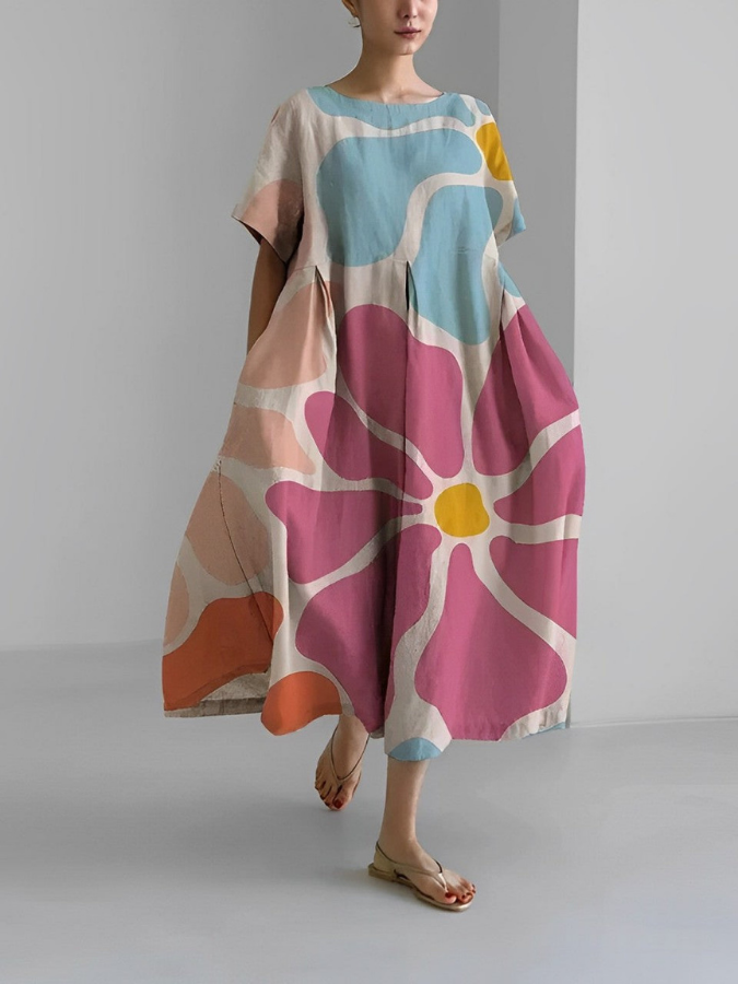 Robe d'été florale Valeno