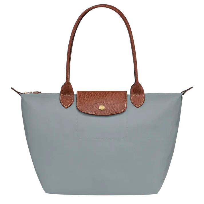 Longchamp - Sac Tote Le Pliage Moyen, Acier
