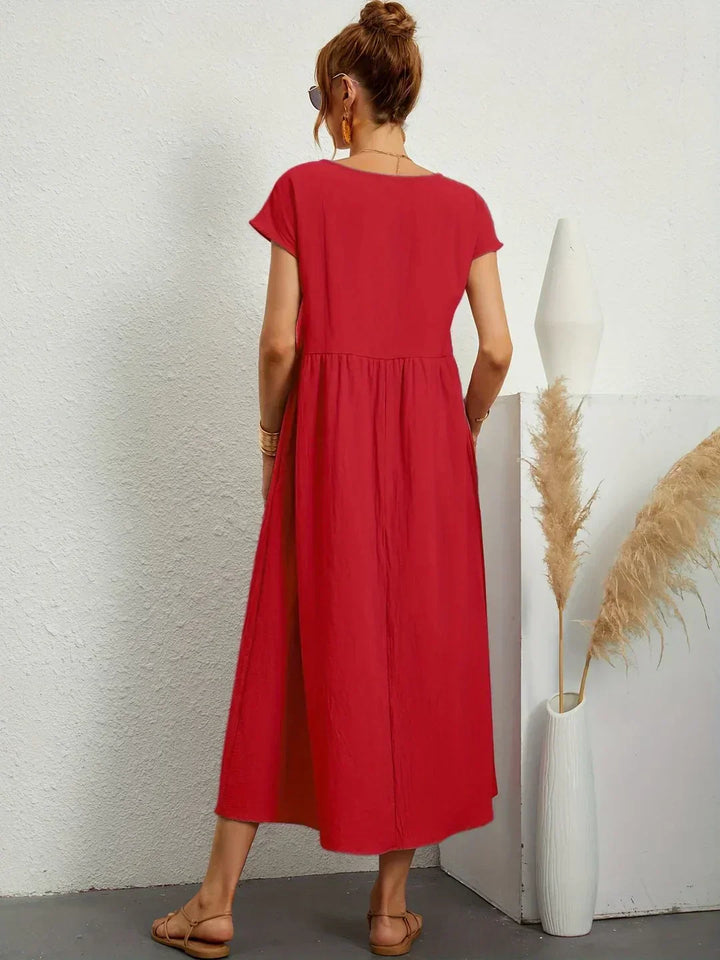 Gabriela™ | Robe midi fluide d'une élégance intemporelle