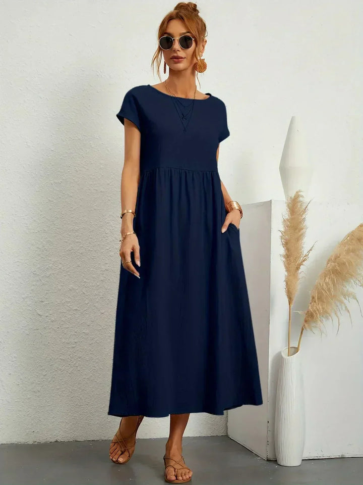 Gabriela™ | Robe midi fluide d'une élégance intemporelle