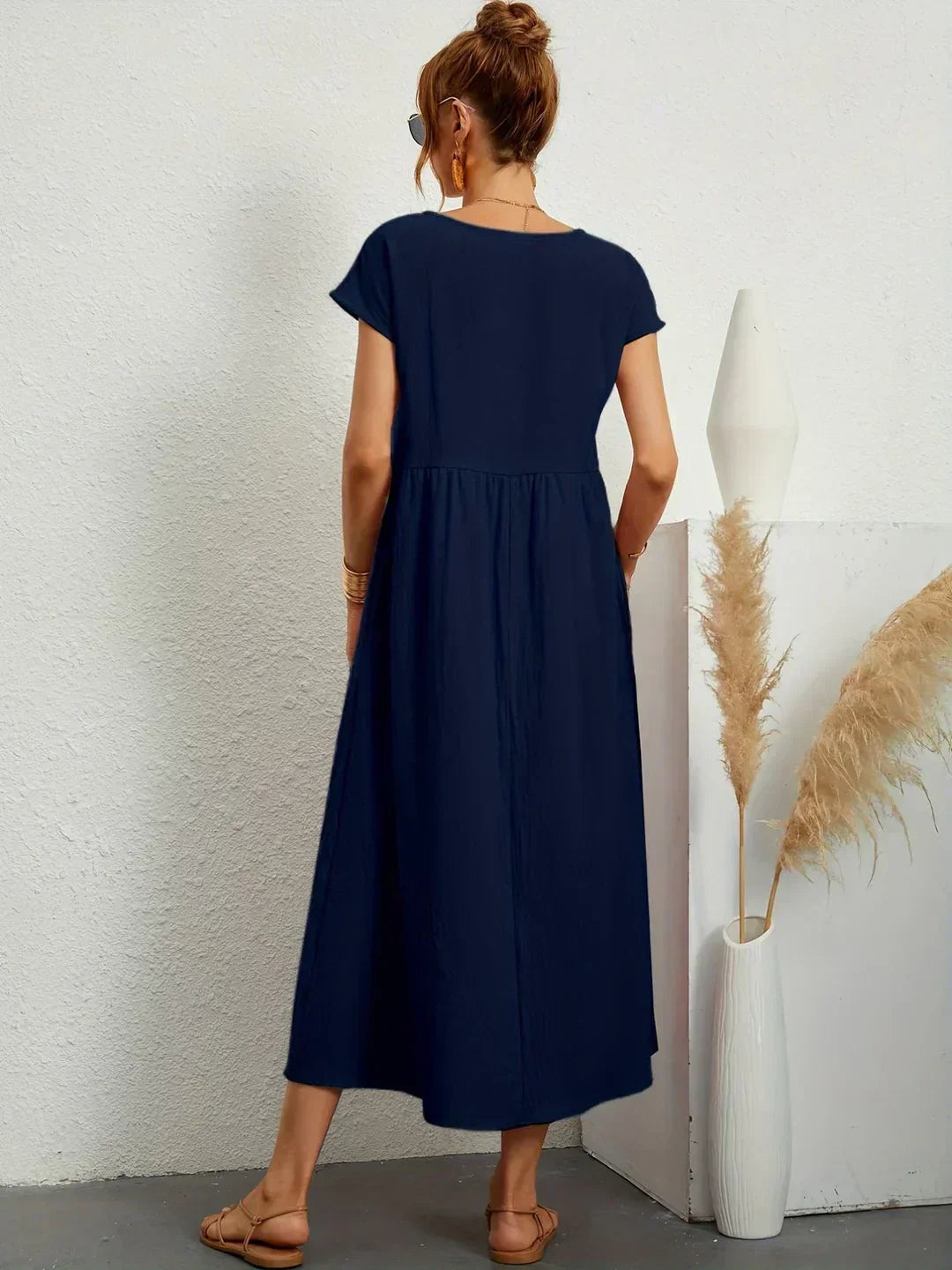 Gabriela™ | Robe midi fluide d'une élégance intemporelle