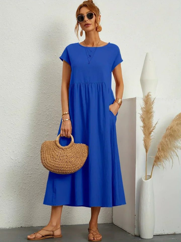 Gabriela™ | Robe midi fluide d'une élégance intemporelle
