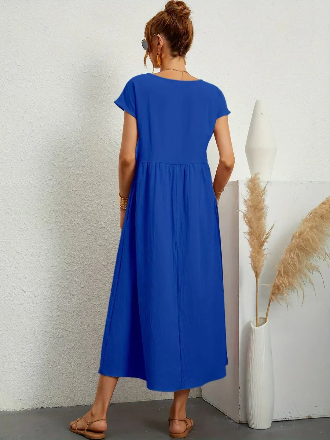 Gabriela™ | Robe midi fluide d'une élégance intemporelle