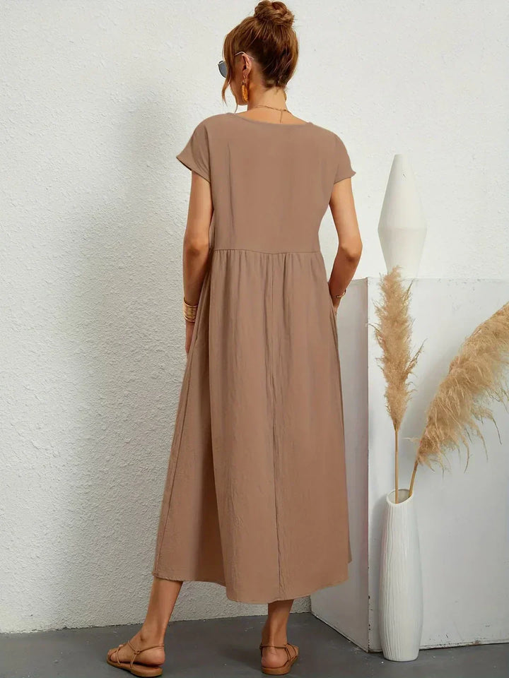 Gabriela™ | Robe midi fluide d'une élégance intemporelle