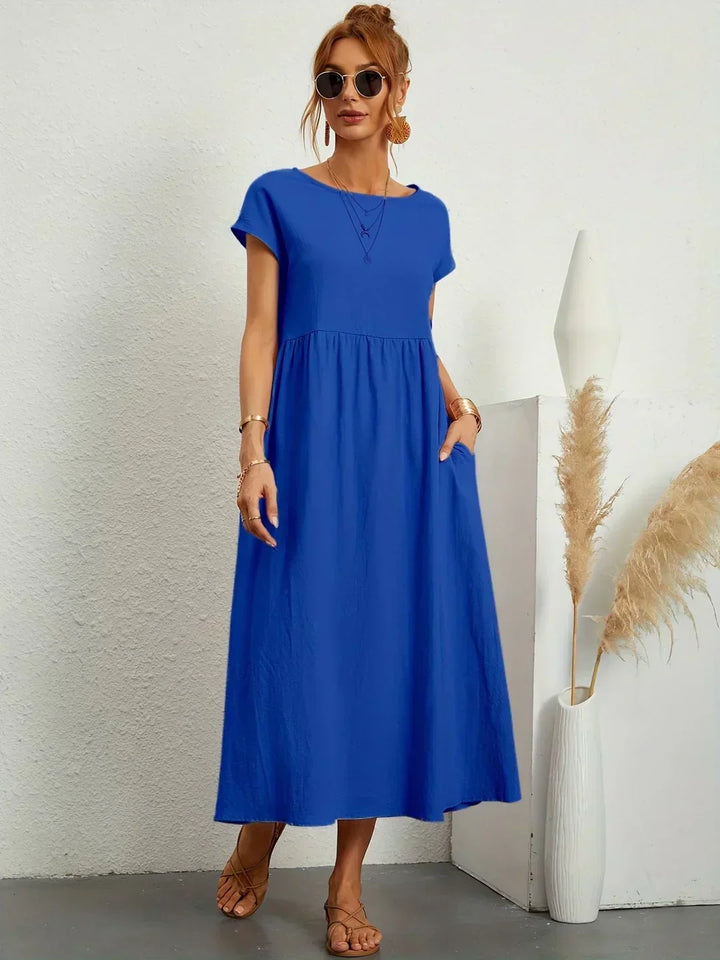 Gabriela™ | Robe midi fluide d'une élégance intemporelle