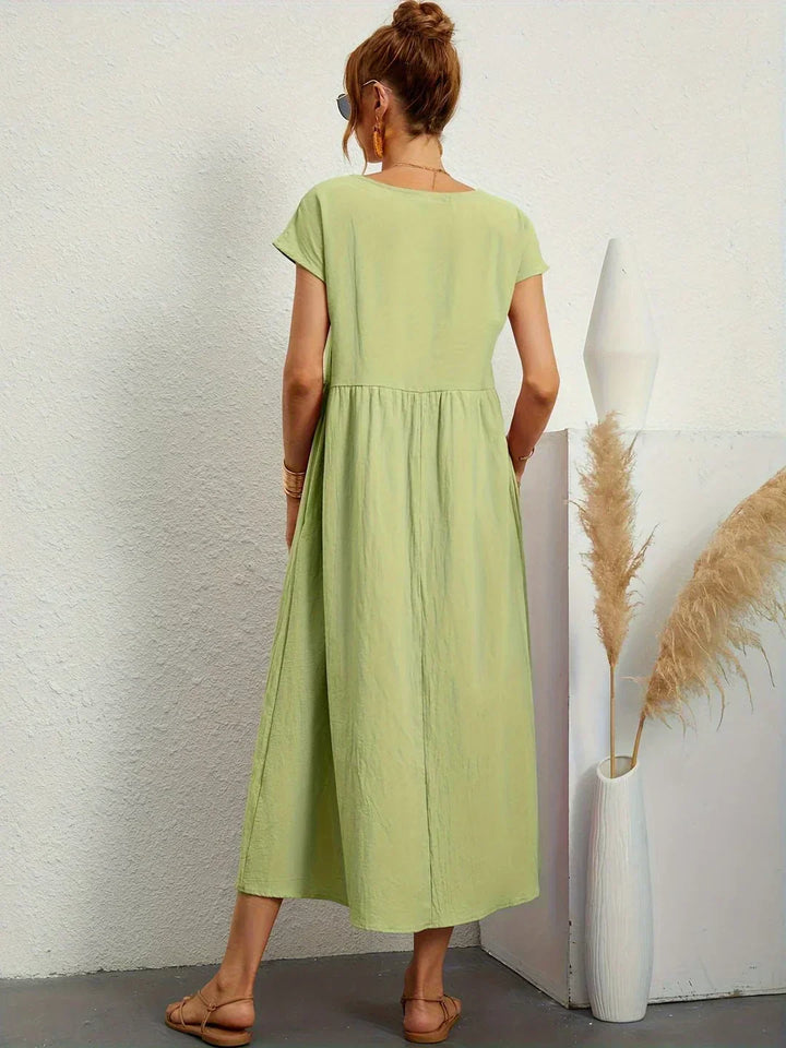 Gabriela™ | Robe midi fluide d'une élégance intemporelle
