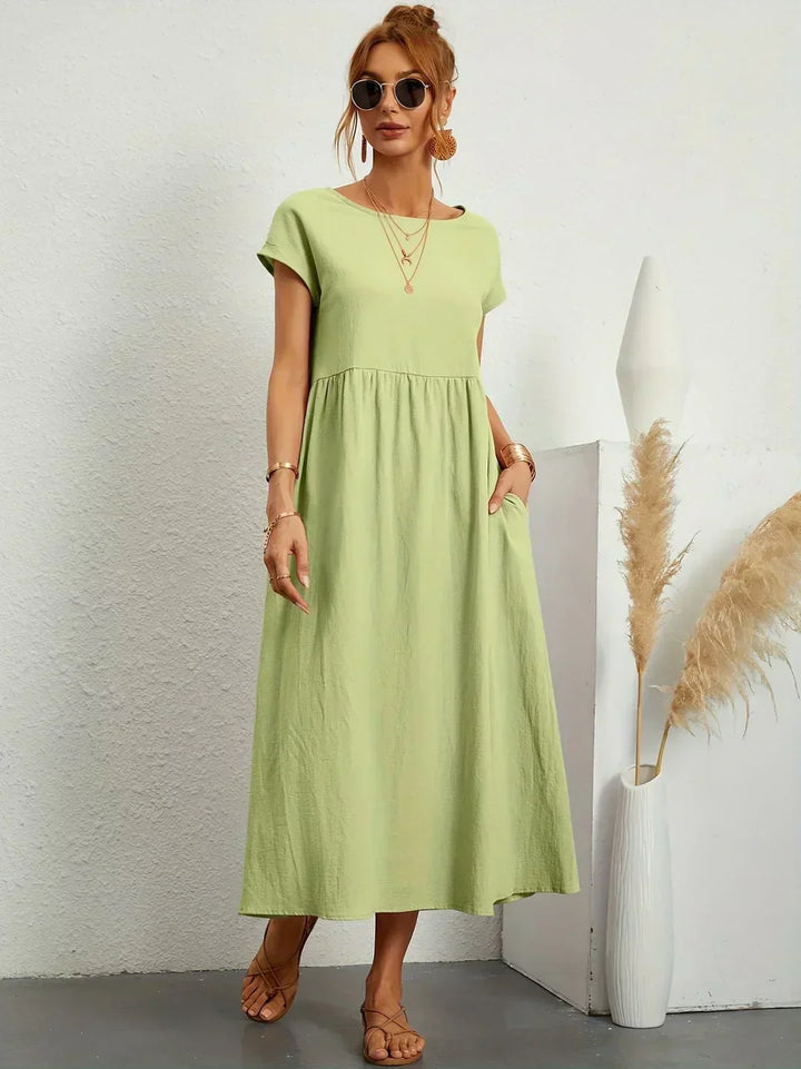 Gabriela™ | Robe midi fluide d'une élégance intemporelle