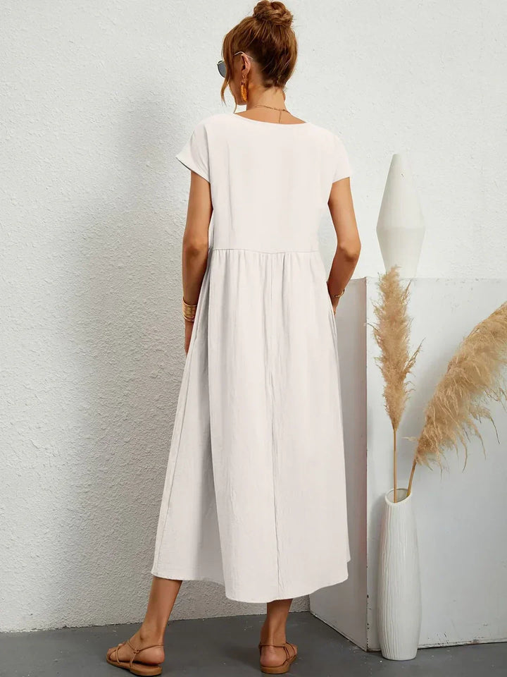 Gabriela™ | Robe midi fluide d'une élégance intemporelle