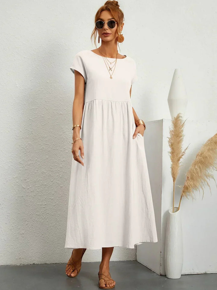 Gabriela™ | Robe midi fluide d'une élégance intemporelle