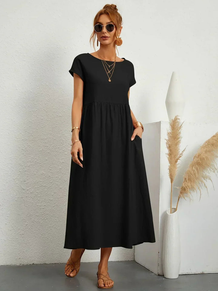 Gabriela™ | Robe midi fluide d'une élégance intemporelle