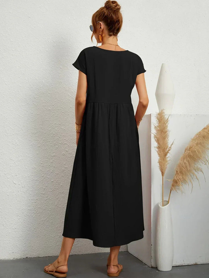 Gabriela™ | Robe midi fluide d'une élégance intemporelle