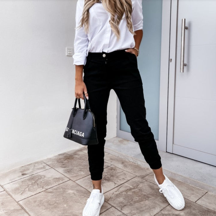 ELIN | Pantalons Skinny Stretch