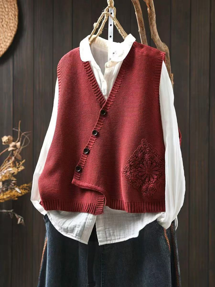 LE ELOWYN | GILET EN TRICOT