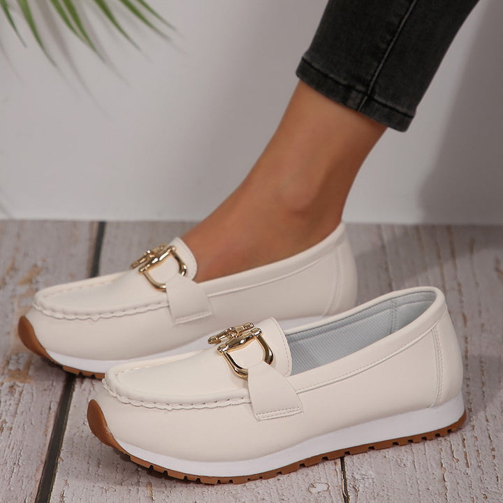 Ellie | Mocassins à boucle plate