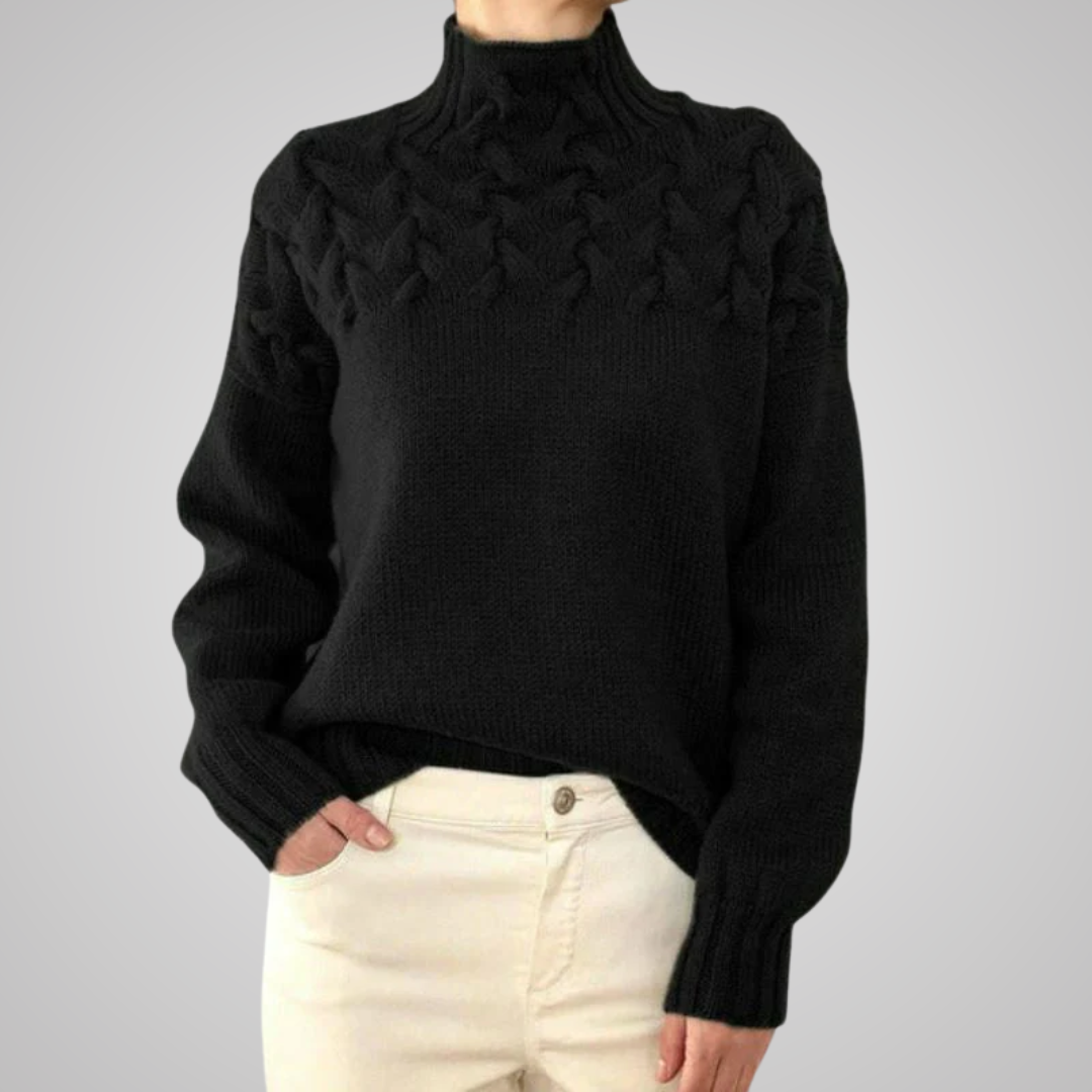 Madison™ - Pull Élégant à Col Montant