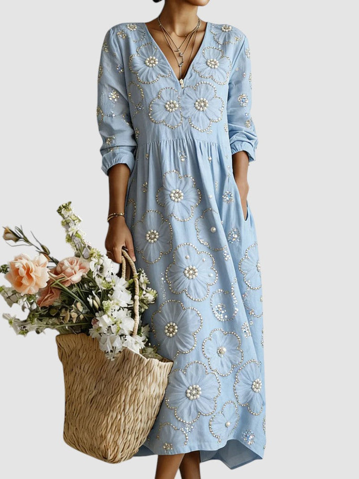 LENA | ROBE MIDI FLORALE