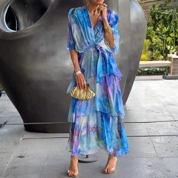 Casar – Élégante robe en chiffon