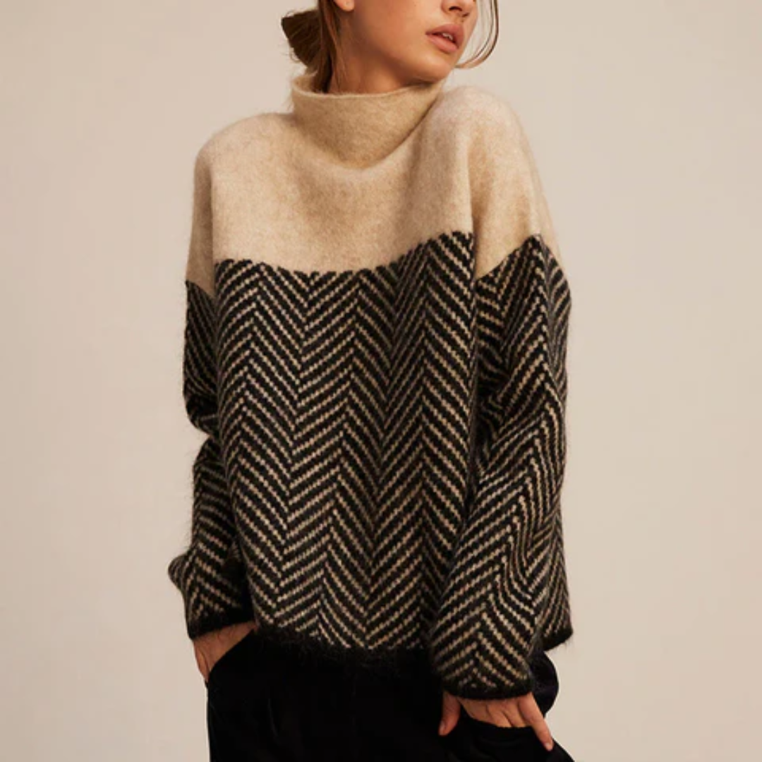 Adelie | Pull Col Roulé Haut de gamme