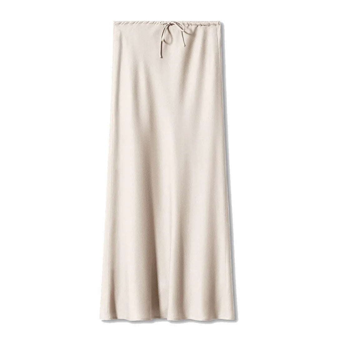 EVELYN | Jupe Longue en Satin