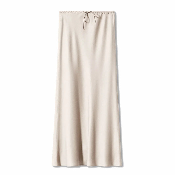 EVELYN | Jupe Longue en Satin