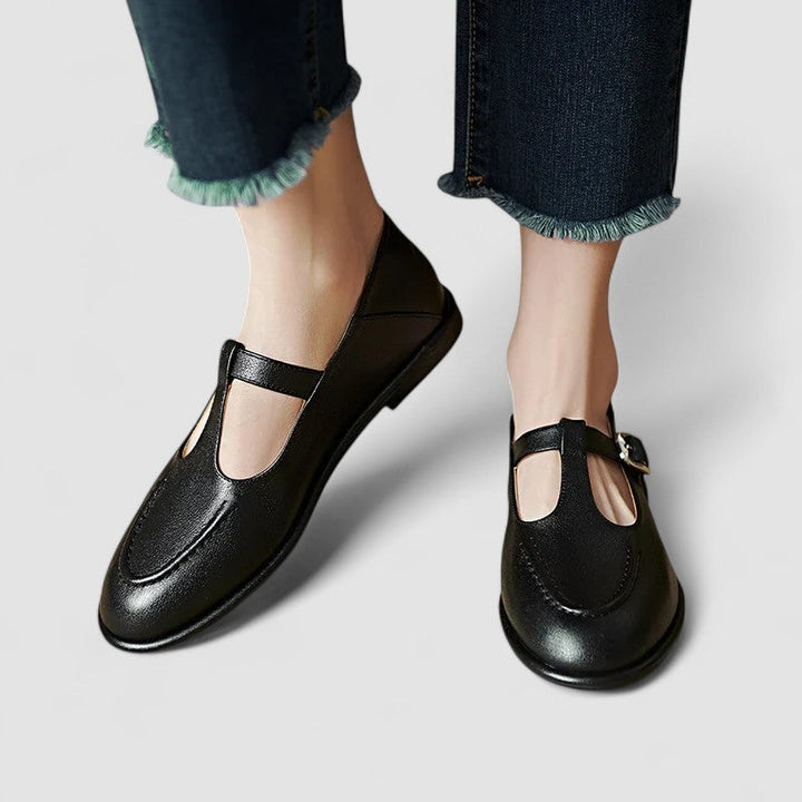 Camila – Chaussures Mary Jane orthopédiques à talon bas