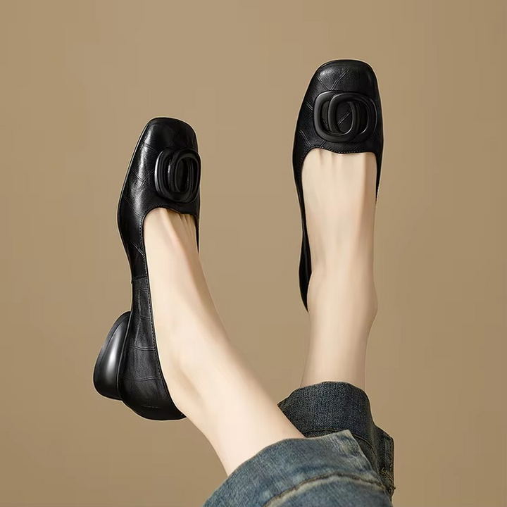 Opium | Ballerines en Cuir