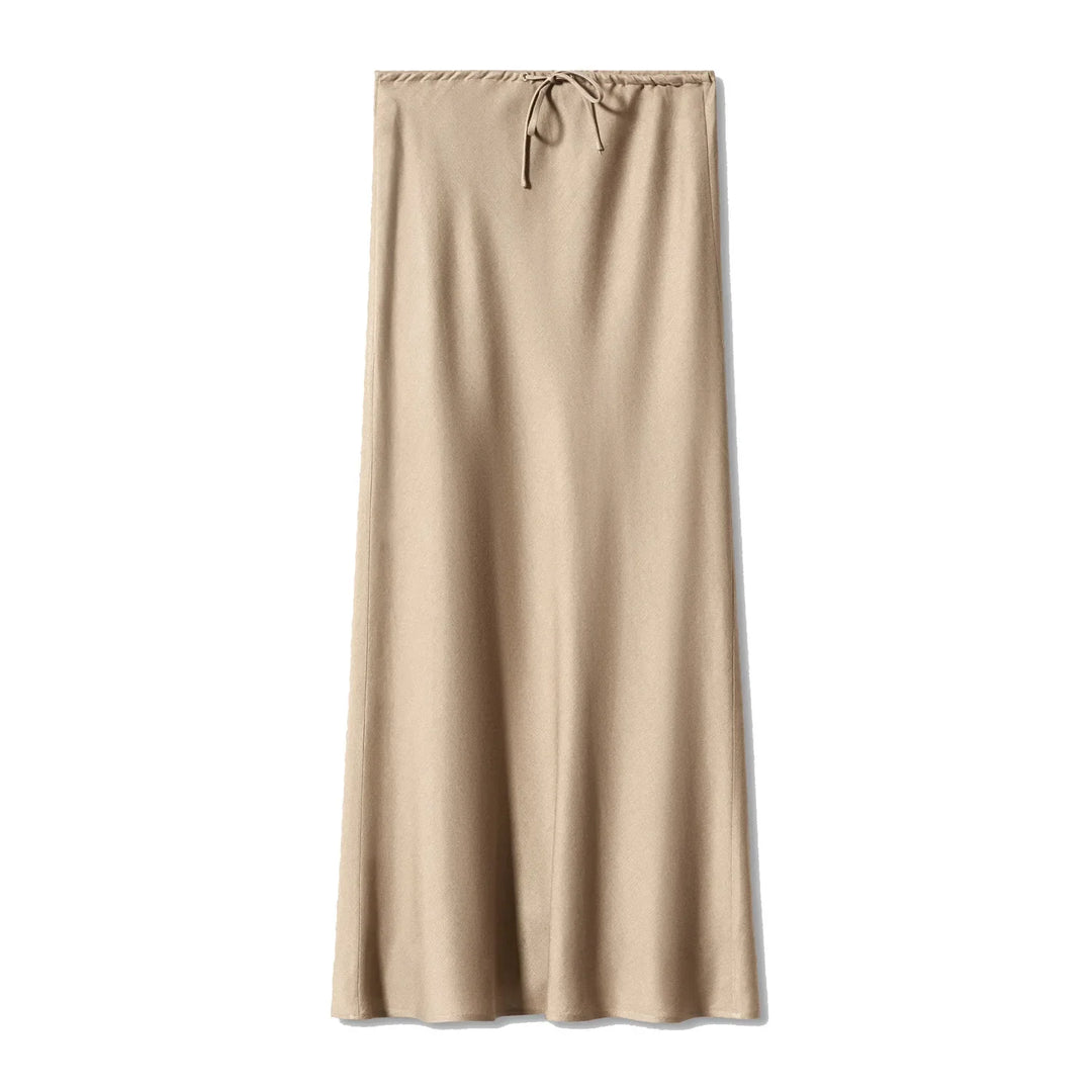 EVELYN | Jupe Longue en Satin