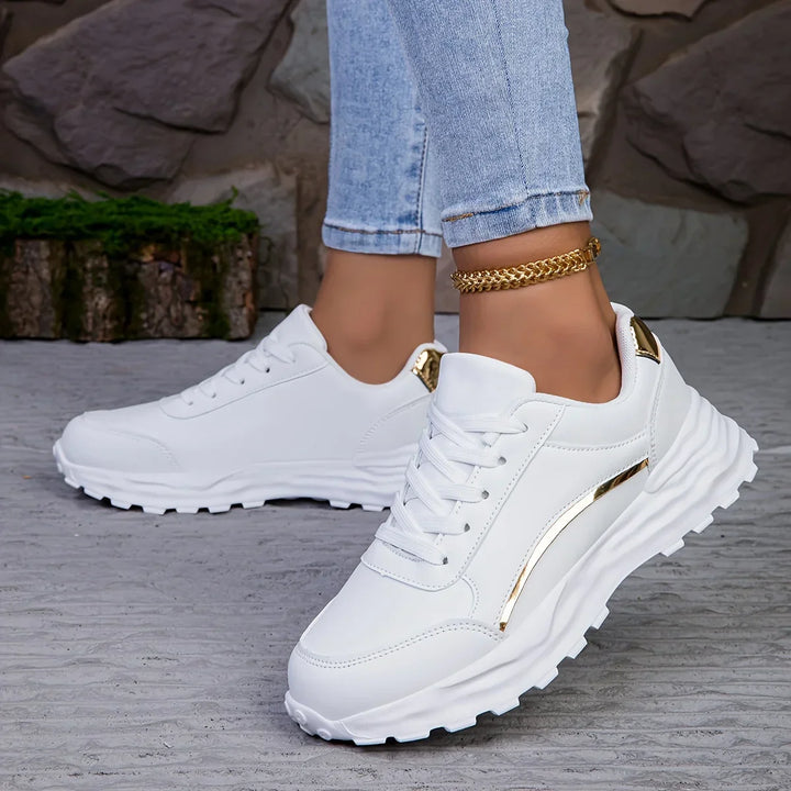 Lyana | Baskets de randonnée blanches et confortables