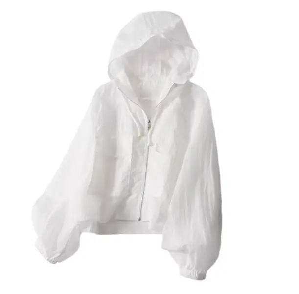 Sarah AIR Shade | Veste Anti-UV Rafraîchissante – Ultra-fine, Respirante & Légère pour l’Été