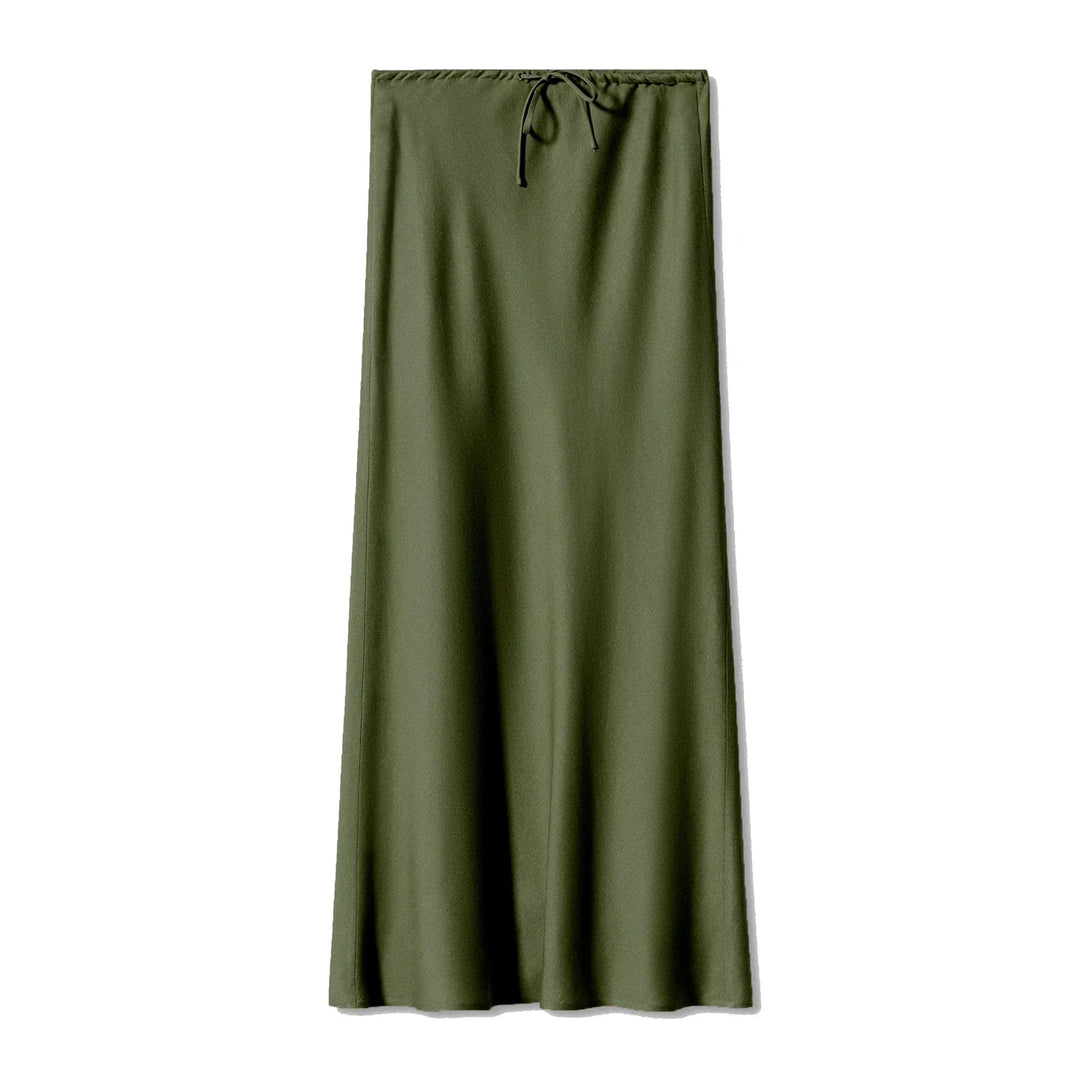 EVELYN | Jupe Longue en Satin