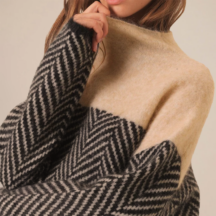 Adelie | Pull Col Roulé Haut de gamme
