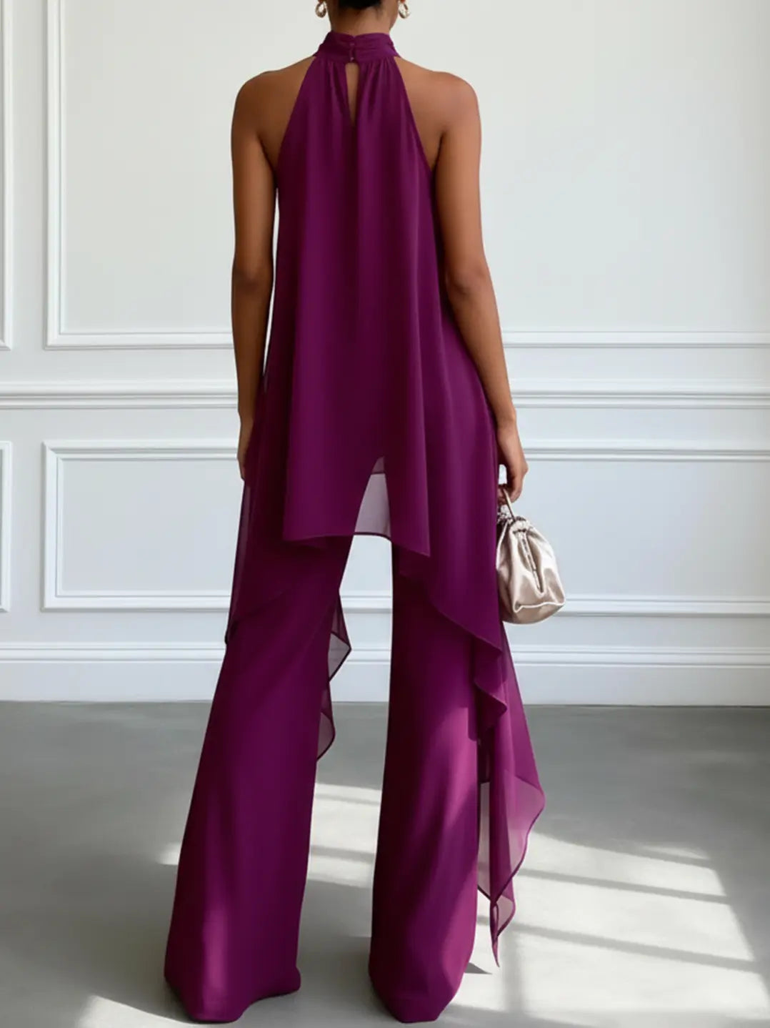 Viola | Ensemble Élégant Top avec Pantalons