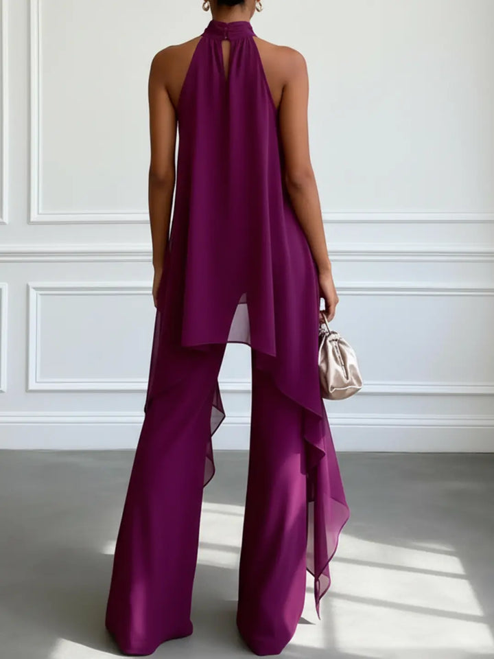 Viola | Ensemble Élégant Top avec Pantalons