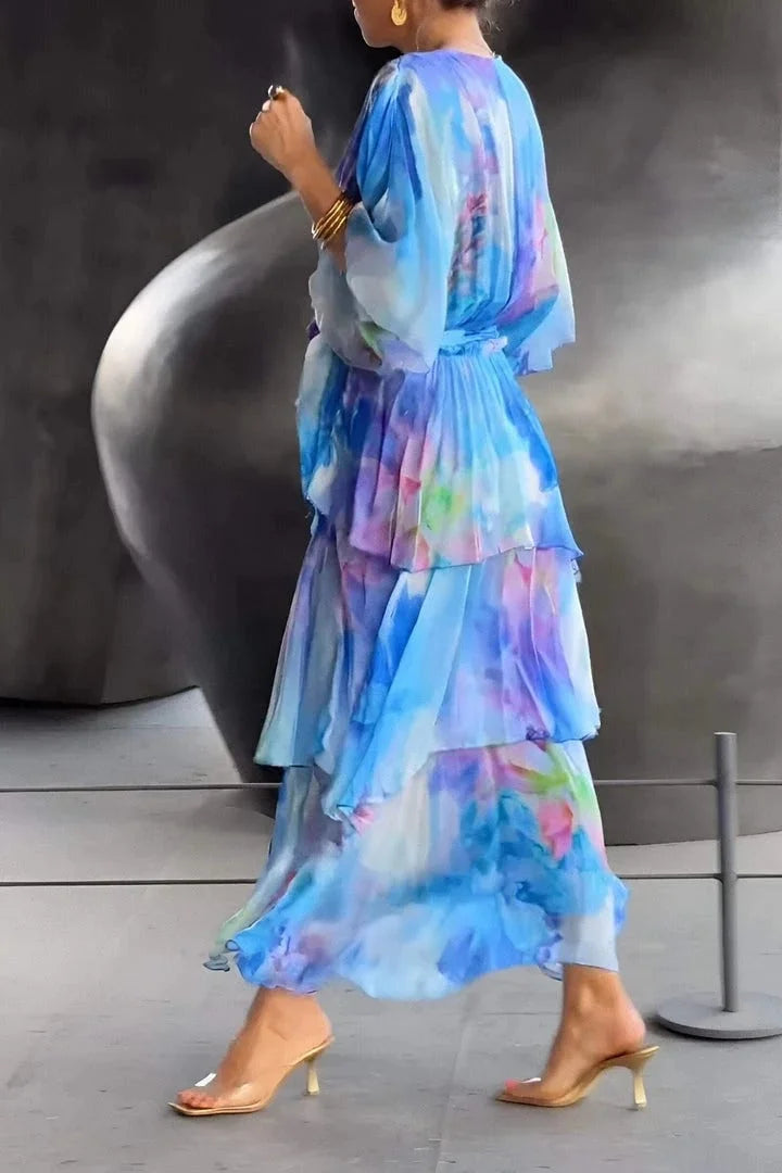 Casar – Élégante robe en chiffon