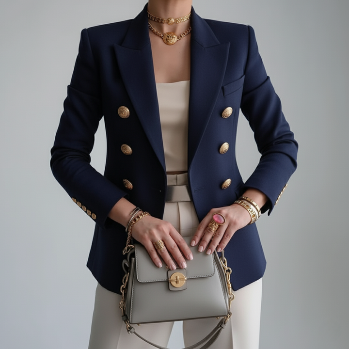 Blazer Tailorisé pour Femmes – Élégance Décontractée avec une Touche Moderne
