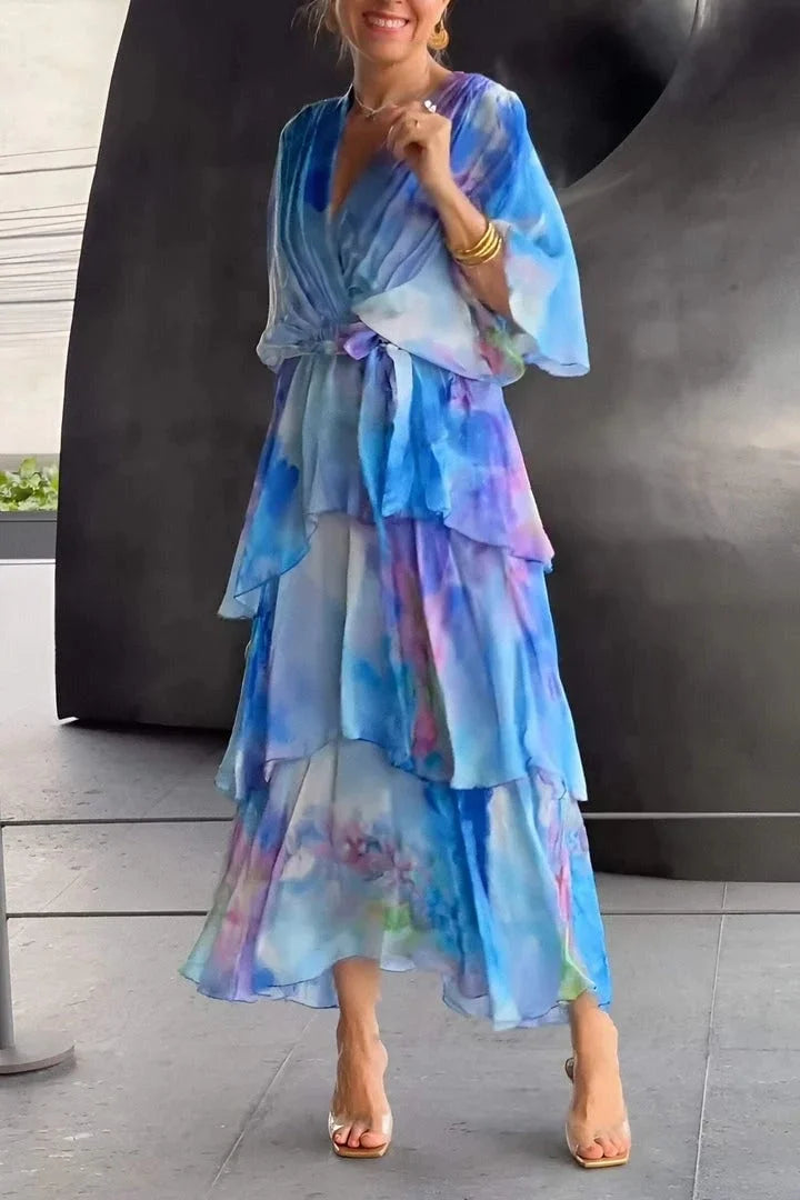 Casar – Élégante robe en chiffon