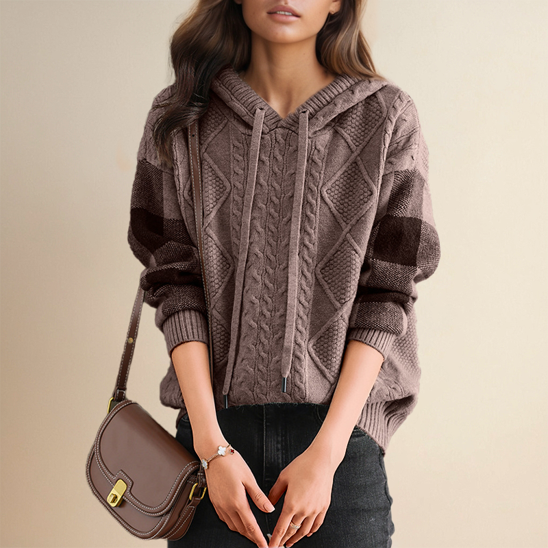 Aubrey™ - Pull en Velours Élégant