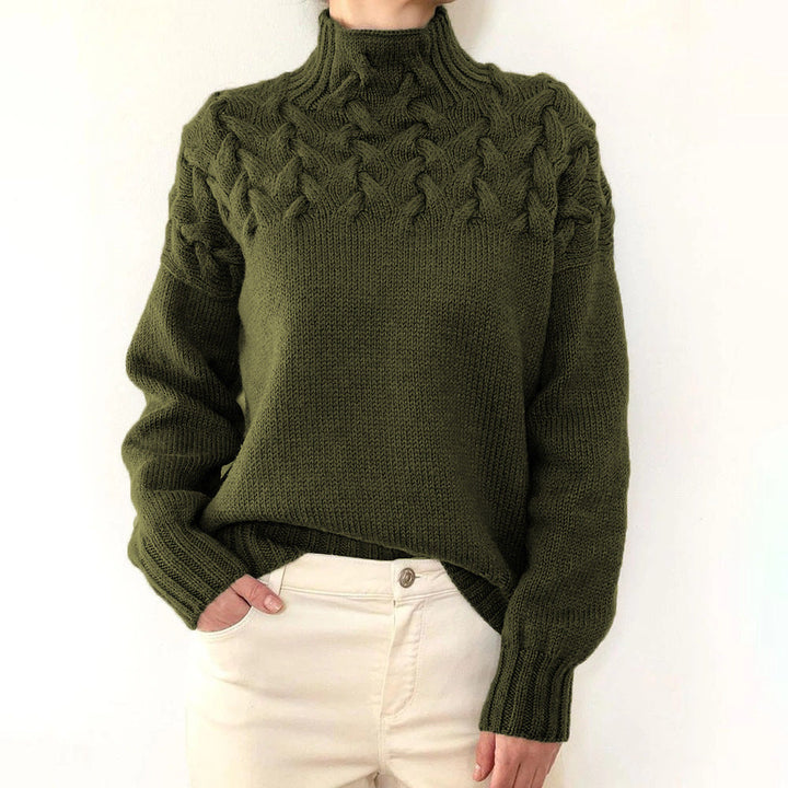 Madison™ - Pull Élégant à Col Montant