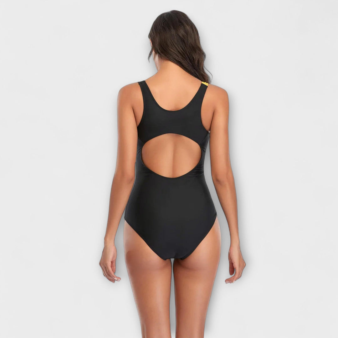 Maureen | Maillot de Bain Une Pièce Sportif Découpé