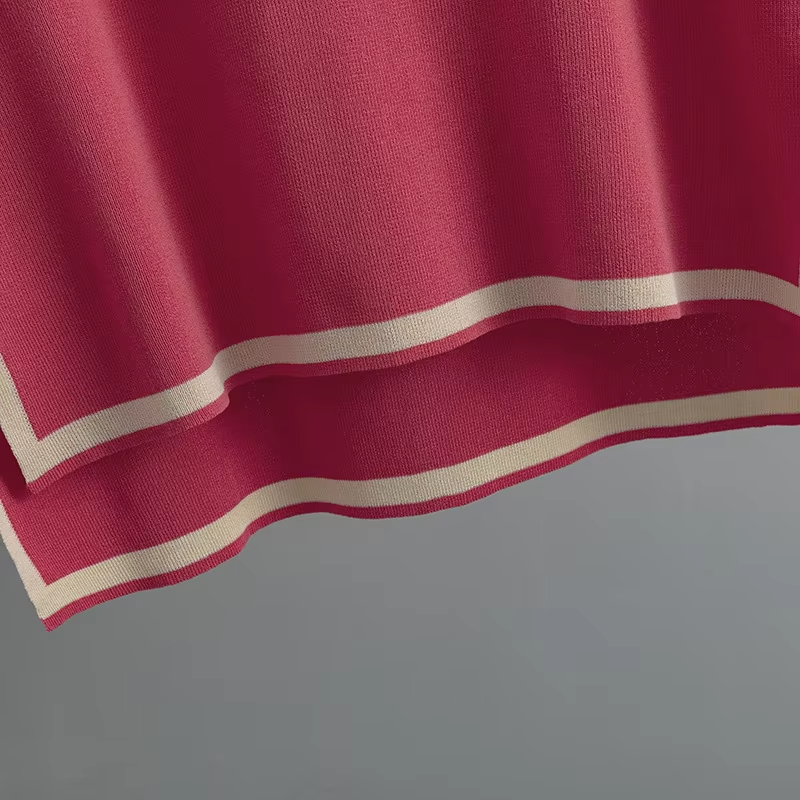 Charlotte™ - Ensemble Élégant en Soie Glacée à Manches Courtes