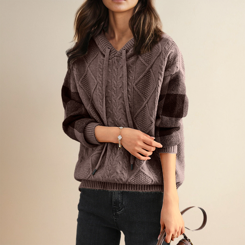 Aubrey™ - Pull en Velours Élégant