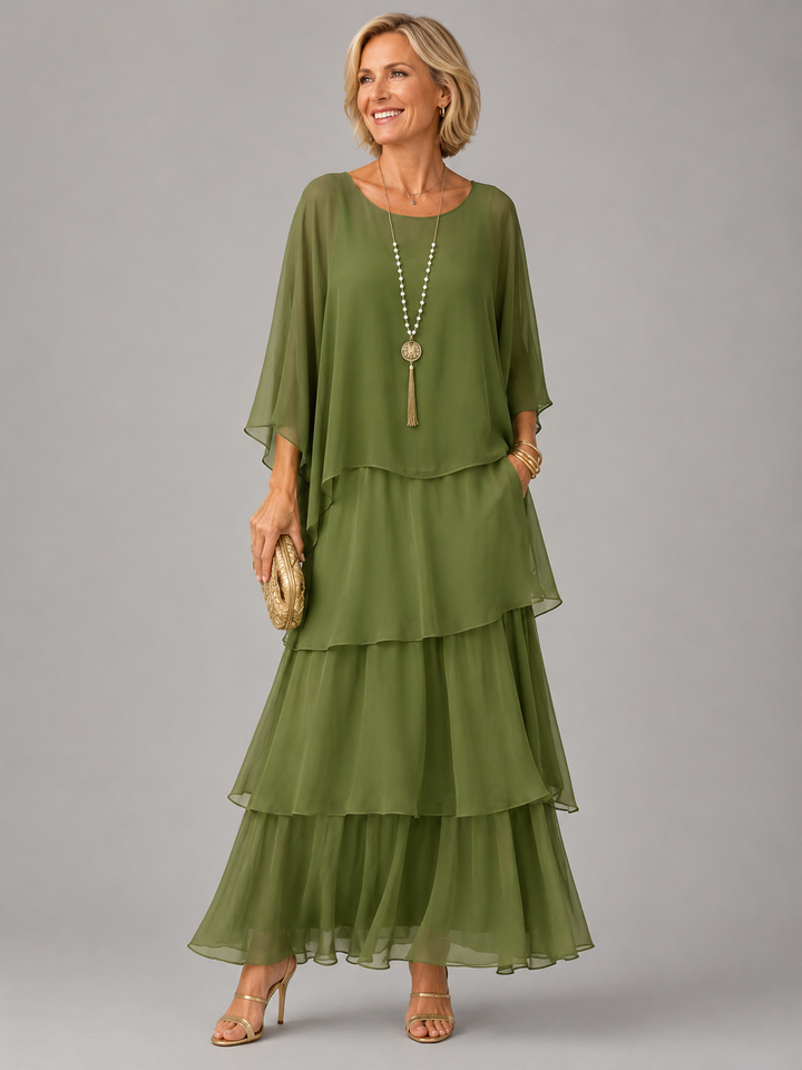 Lara | Robe Maxi Élégante et Flottante