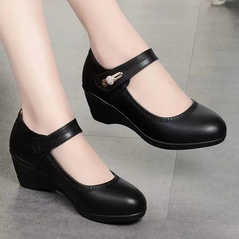 Lydia | Chaussures chic à talon moyen avec maintien confortable