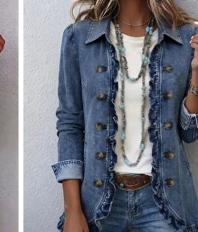 Veste Federica à volants