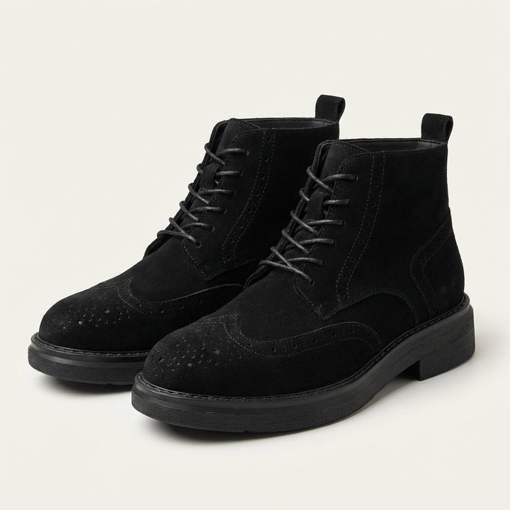 Charlie | Bottine Brogue en Suède